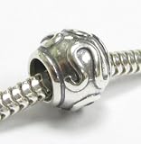 Sterling Silver Zodiac Horoscope Leo Bead Charm For Pandora, Chamilia, Troll, Biagi European Charm Bracelets