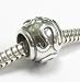 Sterling Silver Zodiac Horoscope Leo Bead Charm For Pandora, Chamilia, Troll, Biagi European Charm Bracelets