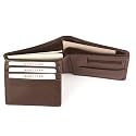 Genuine Leather Wallet in Brown color!