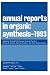 Books : Annual Reports in Organic Synthesis 1993: 1993 (Annual Reports in Organic Synthesis)