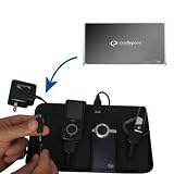 Gomadic Universal Charging Station for the Cradlepoint CBA250 Mobile Broadband Router and many other mobile devices - 2nd Generation Design - uses Gomadic TipExchange Technology - 4 tips included