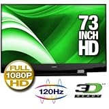 Mitsubishi WD73737 73Inch 1080p 120Hz Home Theater DLP HDTV