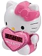 Hello Kitty AM/FM Projection Alarm Clock Radio with Battery Back-up