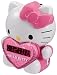 Hello Kitty AM/FM Projection Alarm Clock Radio with Battery Back-up