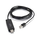 C2G / Cables to Go 39941 USB 2.0 Windows Driverless Transfer Cable Black (6-Feet)