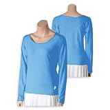 Prince Women's Black Collection Long Sleeve 2 - Light Blue