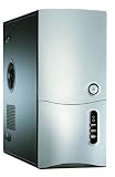 Compucase Full ATX Case only USB/Audio All Silver Front Pane