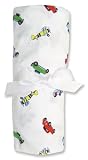 Trend Lab Retro Transportation Printed Crib Sheet