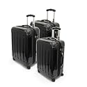 TOP-Trolley-Koffer * 75/63/56cm Light, 4 Rollen 360°, Dehnfalte * SCHWARZ * EINZEL UND ALS SET LIEFERBAR