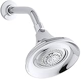 KOHLER K-10284-CP Forte Multifunction Showerhead, Polished Chrome