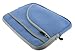 rooCASE Neoprene Netbook Sleeve Case Cover for ASUS Eee PC Seashell 1005PE-MU27-BU 10.1-Inch Netbook Blue (Invisible Zipper Triple-Pocket - Blue)