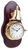 IMAGE OF Weems & Plath Victory Bell Clock and Wood Plaque
