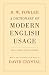 A Dictionary of Modern English Usage (Oxford World's Classics)