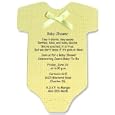 Onesie Baby Shower Invitation for Baby