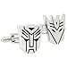 Autobot and Decepticon cuff links Transformer Cufflinks