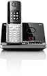 Gigaset S810A Schnurlostelefon (4,6 cm (1,8 Zoll) TFT-Farbdisplay, Freisprecheinrichtung, Anrufbeantworter) stahlgrau