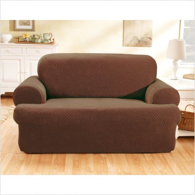Stretch Sullivan Sofa Slipcover (T-Cushion) Fabric: Sage