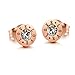 MoAndy Women earrings Stainless Steel Engraved