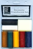 R&F Translucent Encaustic Wax Paint Introductory Set