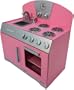 Pink Retro Cooking Range with Sink