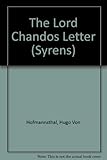 The Lord Chandos letter