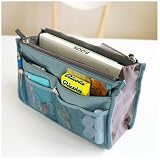 Dual Purse Organizer, Slate Gray