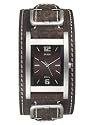 GUESS Men's Brown Leather Watch #66391G