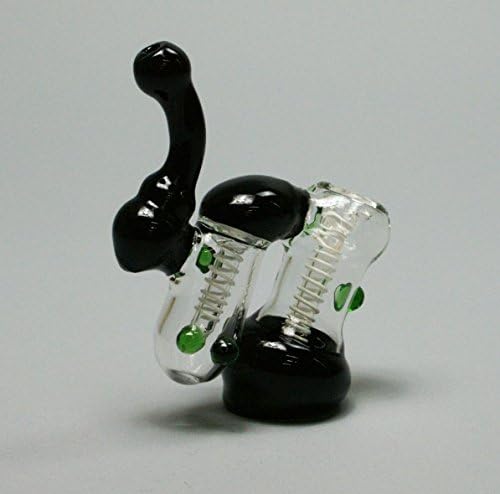 2Cham-BLK 1x4v075w2k6 4f88g65kh49 Glass 2 Chamber Black Bubbler adjdka;;sei fdsjajj45 vbdnmmaee34rrfg akask123 bnnawer Glass 2 Chamber xe33vxhh3 black color bubbler with green marbles, max length "6""," about 200 gram, heavy duty. Unit price: o7195hl