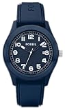 Fossil Damen-Quarzuhr Trend Silikonband blau JR1301