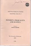 Poverty, inequality and justice