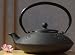 from Gifts Of The Orient Cast Iron black calligraphy Tetsubin teapot kettle 0.8 litre Japanese style Model 5060162543017