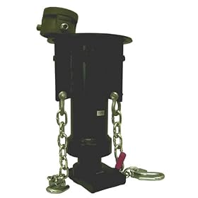 16" High Convert-a-ball Fifth Wheel to Gooseneck Cushioned Trailer Hitch Adapter / Converter