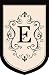 Monogram Estate Size Flag - E