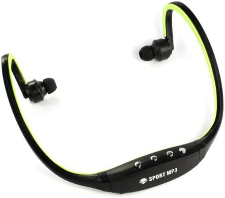 Sannysis2008 Sport Black/Green Wireless Headphones Music MP3 Player TF Card FM Radio Headset