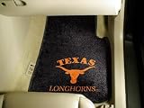 Univ of Texas Car Mats 2 Piece universal fit Car Floor Mat (Rug) - Texas Longhorns