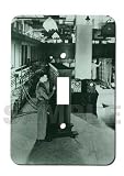 ENIAC - Glow in the Dark Light Switch Plate