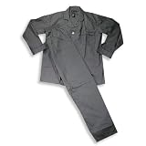 Hanes Classics - Mens Broadcloth Pajamas, Black, Grey