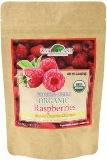 Organic Freeze Dried Raspberries 1.2oz