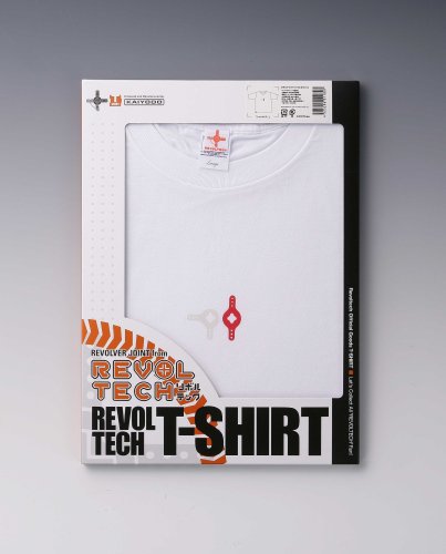 Cover image : リボルテックTシャツ(白) 内藤泰弘デザイン