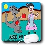 Londons Times Health and Vanity Trends Cartoons - Aussie And Harriet - Mouse Pads