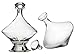 Orbital Wine Decanter With Silver Plated Base And Crystal Stopper 60 Oz.