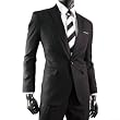 Mens Business Luxury One Button Dress Suit(709)
