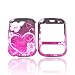 For LG Remarq LN240 Hard Case Flowers Heart PURPLE PINK
