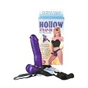 Pipedreams Fetish Fantasy Purple Delight Hollow Strap-On Male Enhancement, with Free Love Mask