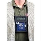 Neck ID Badge/Pen Holder Black