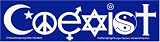 Coexist Bumper Stickers Set of Two (2) MULTIPACK - Save on Shipping!