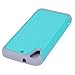 HTC Desire 626 / 626s Case, LK [Shockproof] Hybrid Dual Layer Armor Defender Protective Case Cover for HTC Desire 626 / 626s (Teal)
