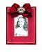 Antique Bevel Picture Frame in Wine with Gold Crown