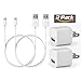 TECHBEE® 2x charging cable+2x wall adapter Iphone 5/5s/5c, 6 plus 6s
