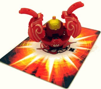 Bakugan Booster Pack - B2 Bakuswap Series - Pyrus CLAYF (Red)
